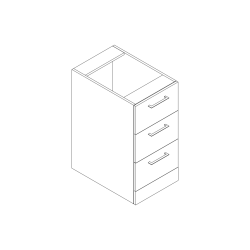 tre cassetti